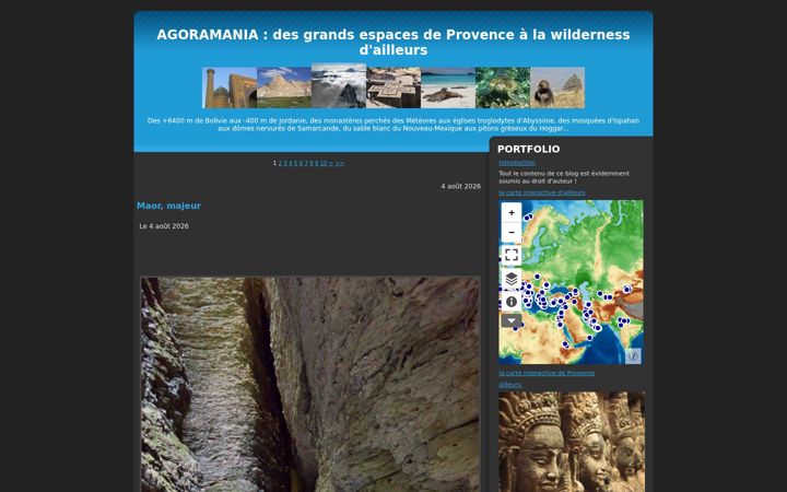 Screenshot of deprovenceetdailleurs.net