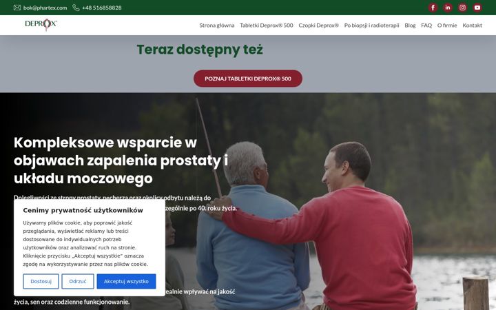 Ekrano kopija deprox.pl