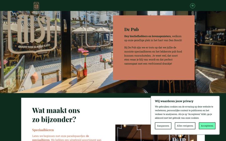 Screenshot of depubdenbosch.nl