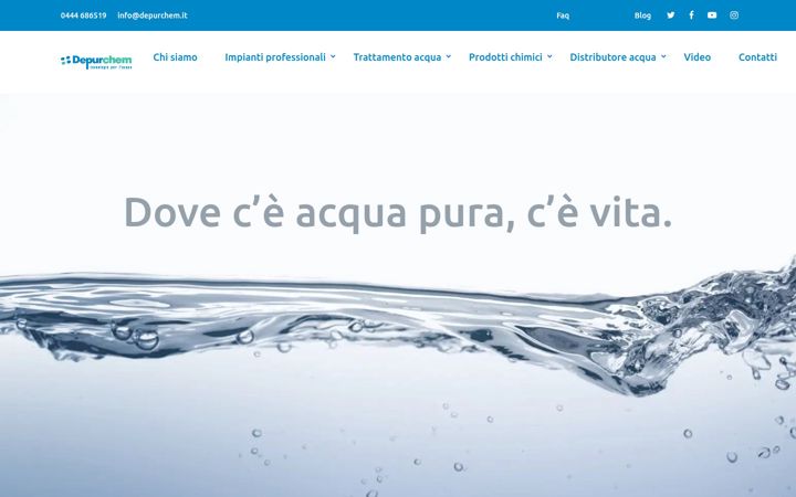 Screenshot di depurchem.it