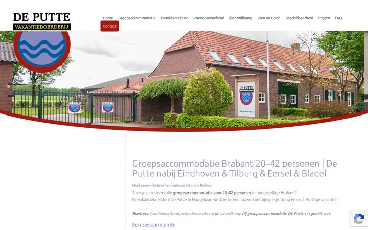 Screenshot of deputte.nl