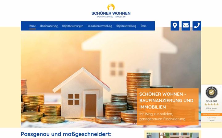 Screenshot of der-baufinanzierer.com