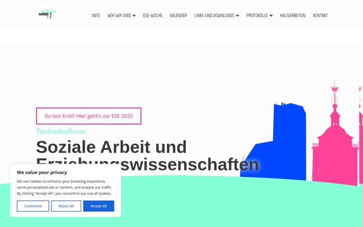Screenshot of der-fachschaftsrat.org