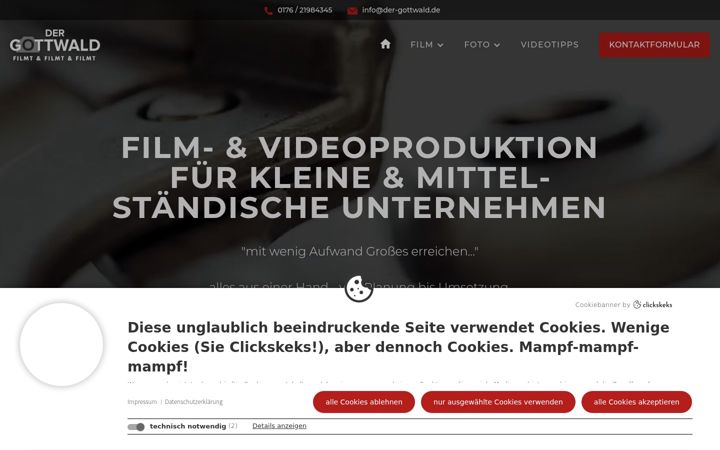 Screenshot of der-gottwald.com