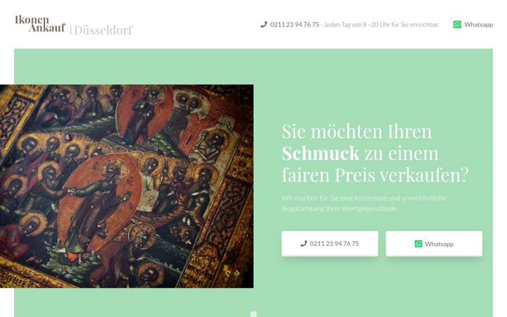 Screenshot of der-ikonen-ankauf.de