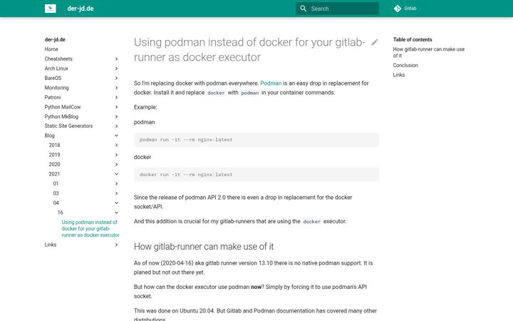 Screenshot of der-jd.de