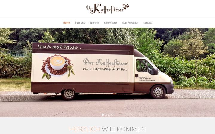 Screenshot of der-kaffeeflitzer.de