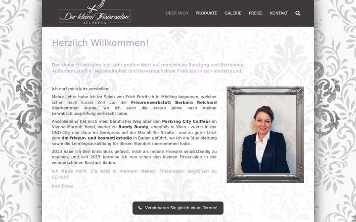 Screenshot of der-kleine-frisiersalon.at