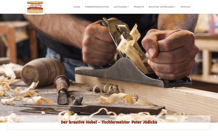 Screenshot of der-kreative-hobel.de