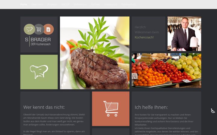 Screenshot of der-kuechencoach.de