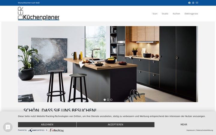 Screenshot of der-kuechenplaner.de