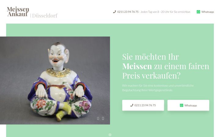 Screenshot of der-meissen-ankauf.de