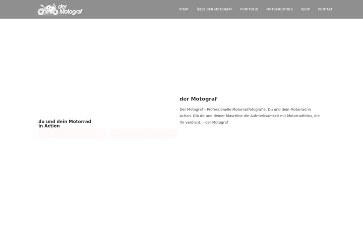 Zrzut ekranu der-motograf.de