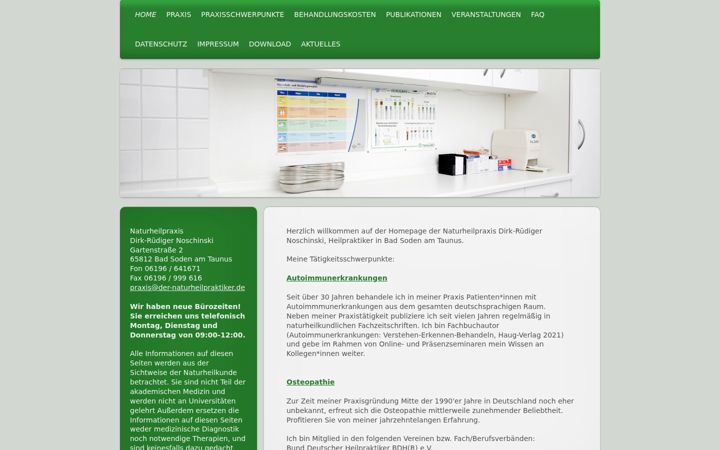 Skærmbillede af der-naturheilpraktiker.de