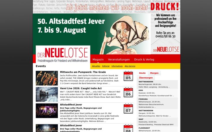 Zrzut ekranu der-neue-lotse.de