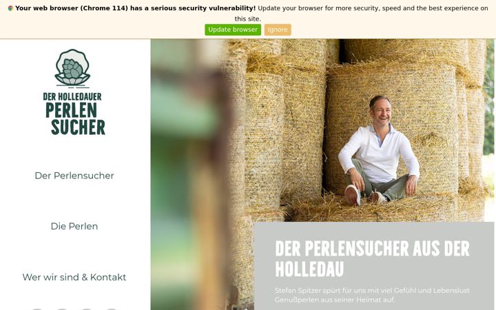 Screenshot of der-perlensucher.de