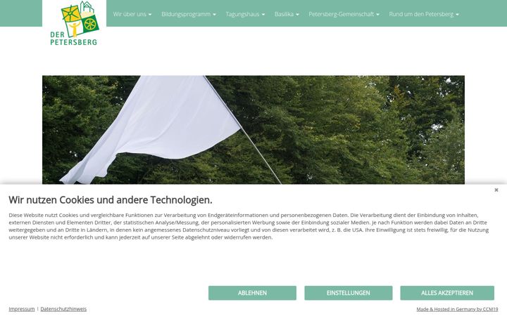 Screenshot of der-petersberg.de