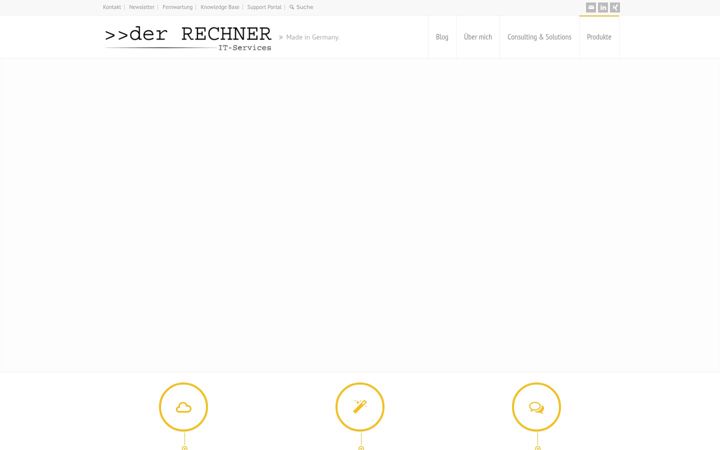 Captură de ecran a der-rechner-stuttgart.de