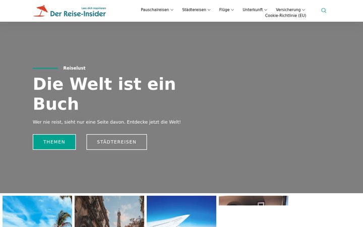 Screenshot of der-reise-insider.de