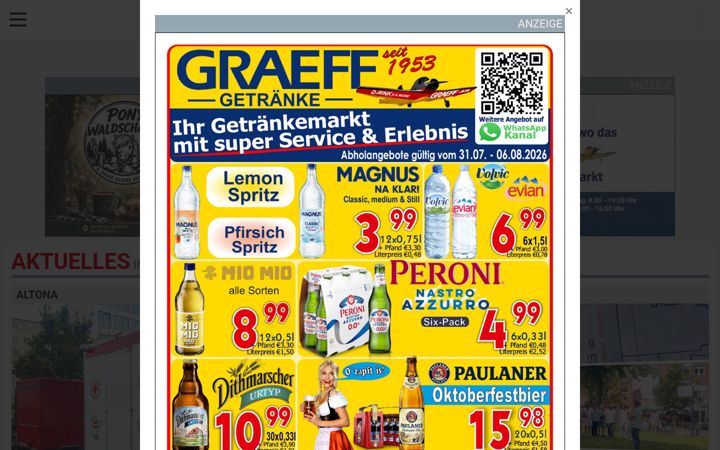 Screenshot of der-rissener.de