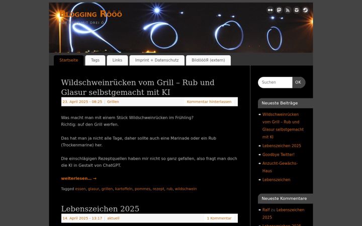 Screenshot of der-roe.de