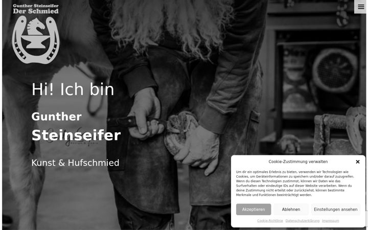 Skärmbild av der-schmied.eu