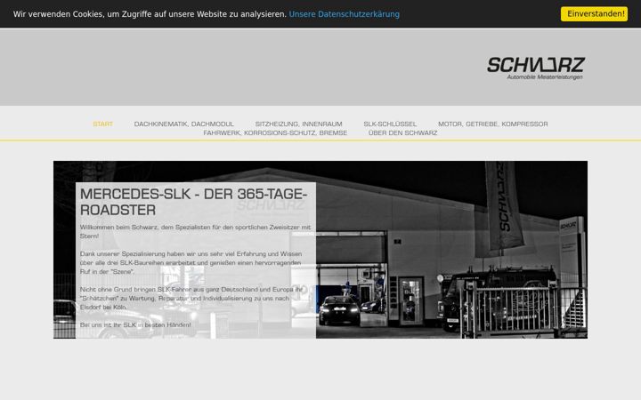 Zrzut ekranu der-schwarz.de