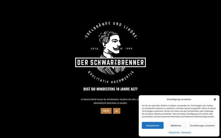 Zrzut ekranu der-schwarzbrenner.de