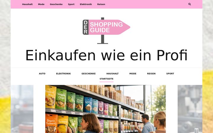 Screenshot of der-shopping-guide.com