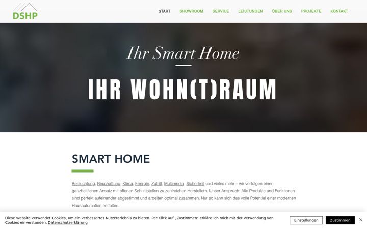 Zrzut ekranu der-smarthome-profi.de