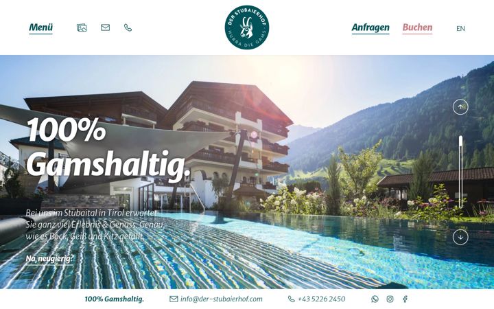 Screenshot van der-stubaierhof.com