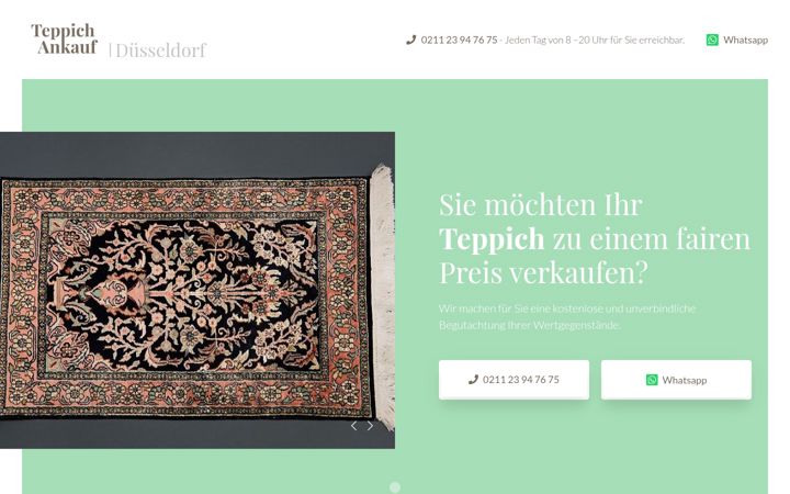 Skærmbillede af der-teppich-ankauf.de