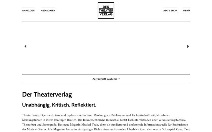 Skærmbillede af der-theaterverlag.de