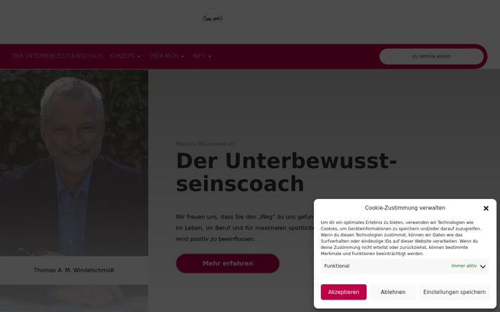 Skærmbillede af der-unterbewusstseinscoach.de