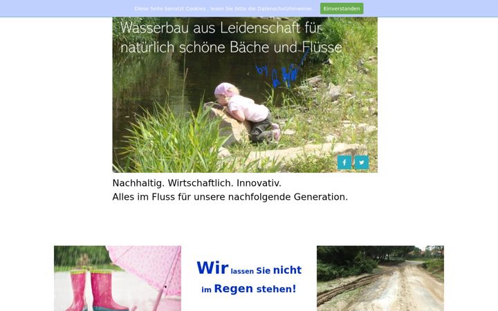 Skærmbillede af der-wasserbauer.de