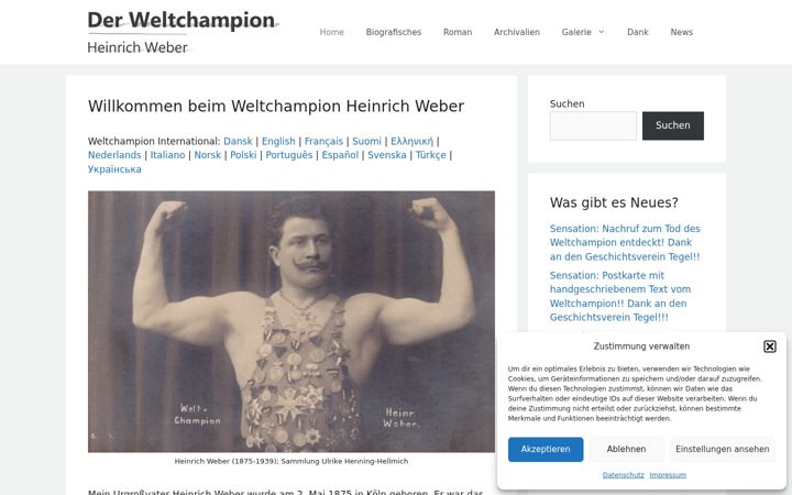 Snimka zaslona za der-weltchampion.de