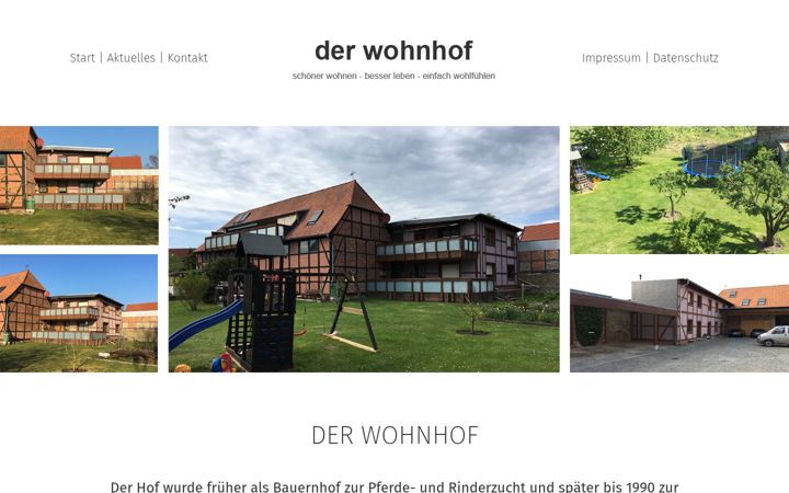 Snimka zaslona za der-wohnhof.de