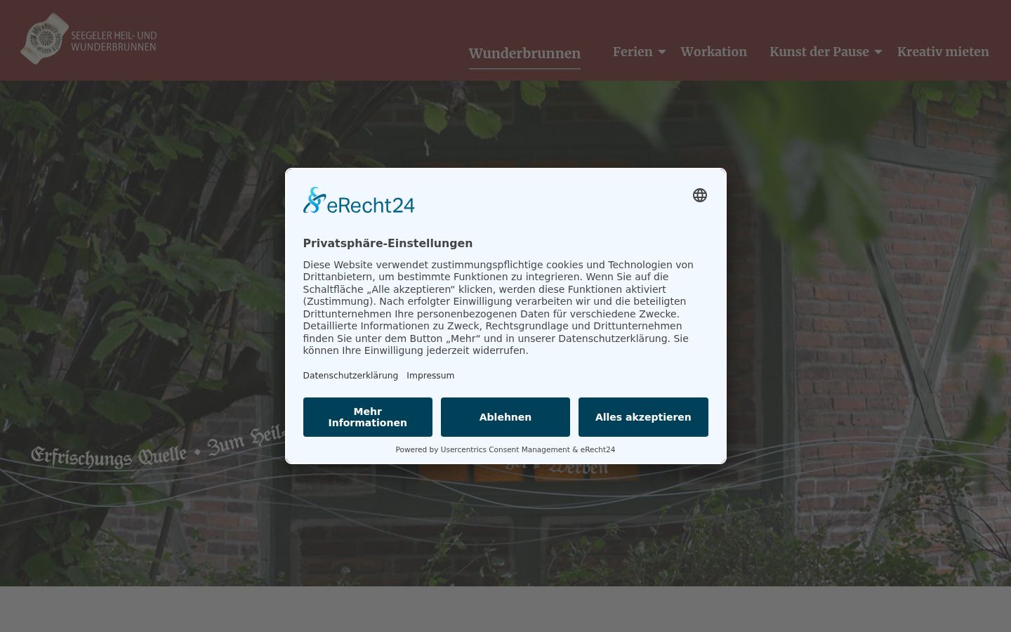 Snímka obrazovky banera súhlasu zobrazeného pred akoukoľvek interakciou