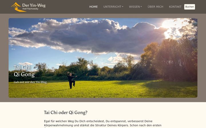 Snimka zaslona za der-yin-weg.de