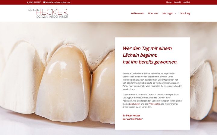 Screenshot of der-zahntechniker.com