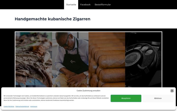 Skjermbilde av der-zigarrendreher.de