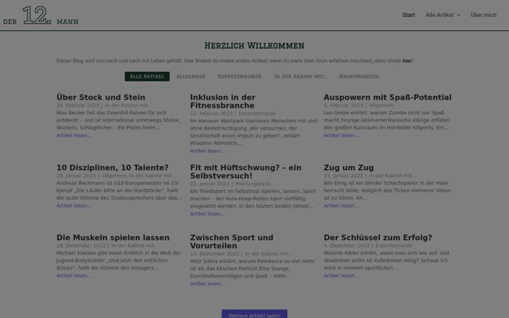 Skjermbilde av der-zwoelfte.de