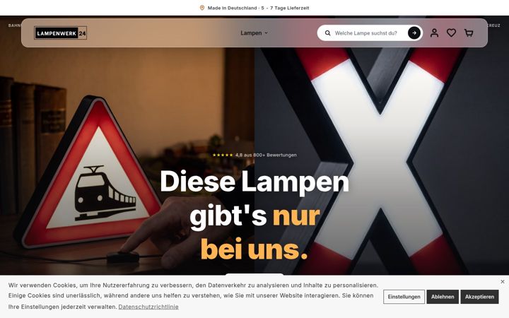 Skjermbilde av der3dealer.de