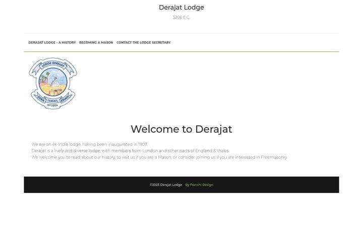 Screenshot of derajat.org