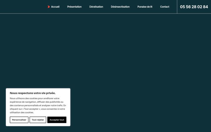 Screenshot of deraking.fr