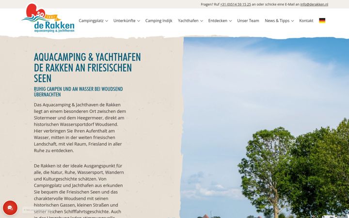 Skjermbilde av derakken.de