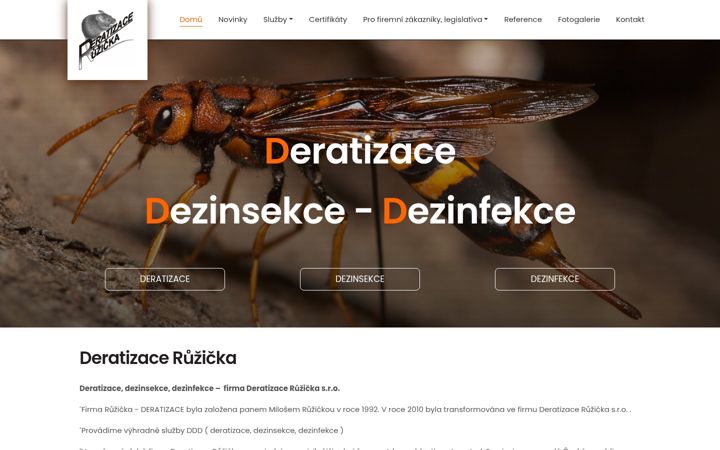 Screenshot van deratizace-ruzicka.cz