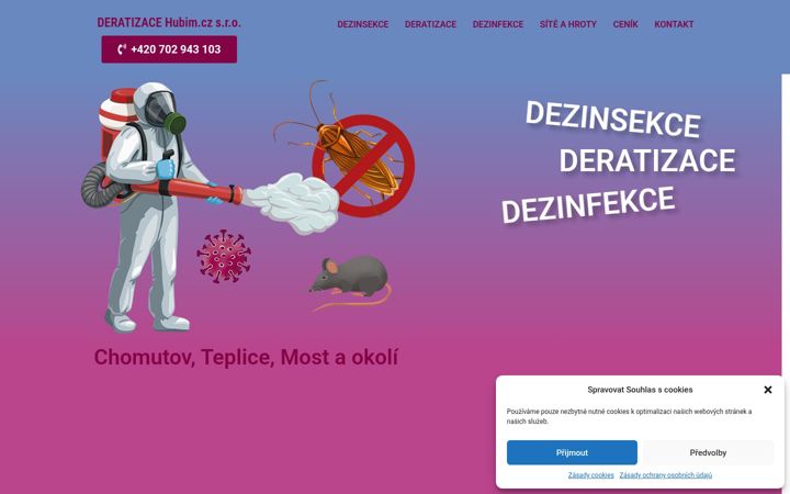 Screenshot van deratizace-teplice.cz
