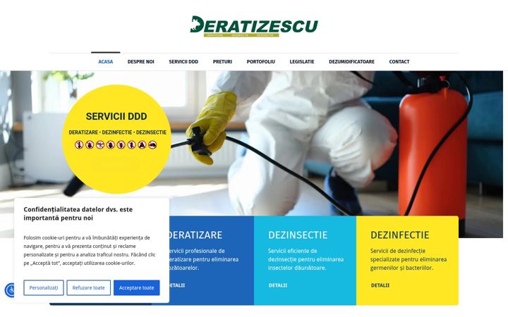 Ekrānuzņēmums no deratizescu.ro