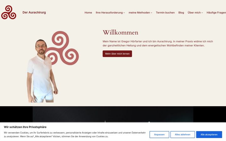 Screenshot of deraurachirurg.at